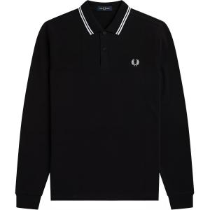 FRED PERRY Футболка поло мужская черная FW24