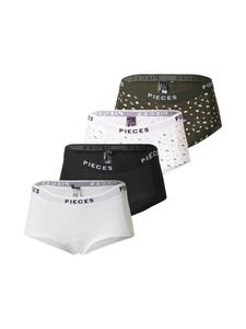 Бой-шорты PIECES, цвет Light grey/Fir/Black/White