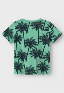 Футболка 2ER-SET KURZARM NORMAL GESCHNITTEN RUNDHALS Name it, хаки