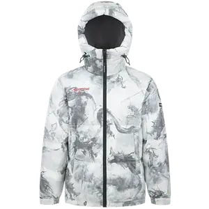 BOSIDENG Модная спортивная коллекция пуховик унисекс, Dragon Soaring Light Gray | 9AK3