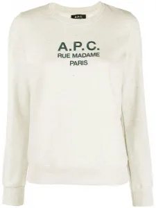 Толстовка с логотипом A.P.C., нейтральный