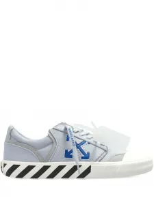 Низкие кеды на вулканизированной подошве Off-White, серый