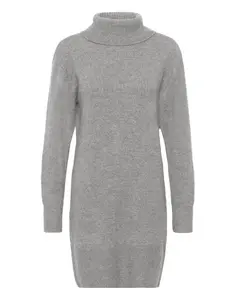 Kaffe Вязаное платье 'KAmyra' в сером цвете