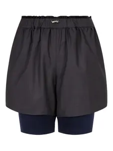 Многослойные шорты по колено Studio Tomboy, серый