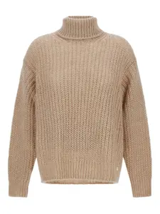 Водолазка в рубчик Herno, нейтральный