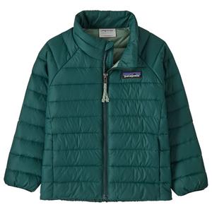 Детский пуховый свитер - пуховик Patagonia, зеленый