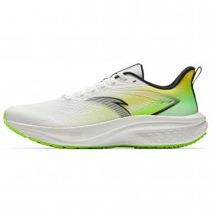 ANTA Нескользящие и износостойкие дышащие низкие повседневные кроссовки для бега, мужские, белые, желтые, зеленые