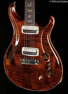 Гитара PRS Paul's 2022 года, верх из клена Flame Maple 10, цвет Orange Tiger (172)