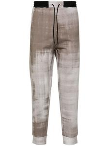 Спортивные брюки с абстрактным узором BOSS, нейтральный цвет