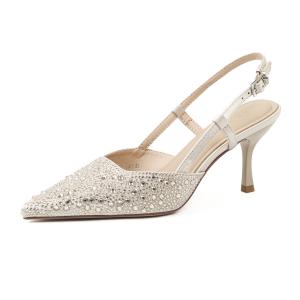 Женские туфли на тонком каблуке и высоком каблуке Varib, Apricot