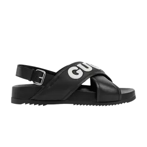 Сандалии Gucci Crossover Sandal Black White, черный