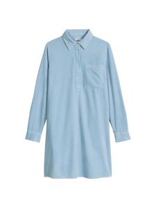 Marc O'Polo DENIM Вельветовое платье прямого кроя в цвете «Синие сумерки»