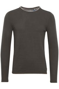 Пуловер BLEND Strick, серый