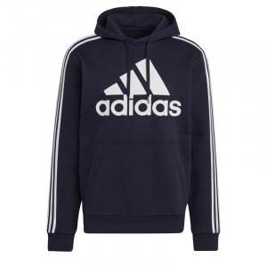 Флисовая худи с 3 полосками Essentials и логотипом ADIDAS, цвет azul