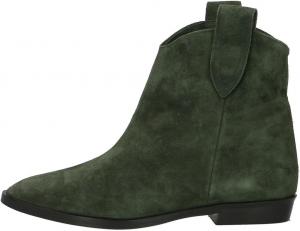 Женские ботильоны Miss Left с круглым носком, на резинке, удобная подкладка, стильные для повседневной носки, плоская подошва, размеры 4-16 США, Dark Green