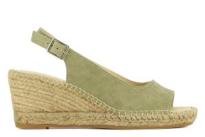 Эспадрильи Federica на танкетке Camila'S, зеленый