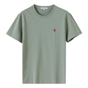 Футболка U.S. Polo Assn. Crew Neck Moderate, зеленый