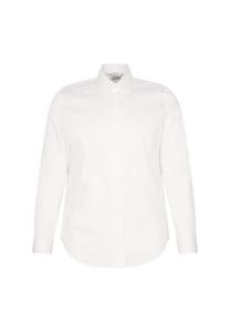 Рубашка деловая черная роза Seidensticker, белый