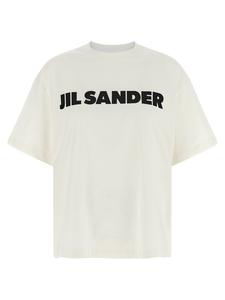 Футболка 'Jil Sander' JIL SANDER, белый/черный