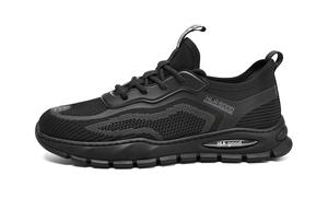 HLA Повседневные туфли мужские низкие, черные/серые