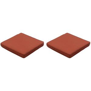 Подушка для сиденья Madison Panama 2er-Set, коричневый - красный