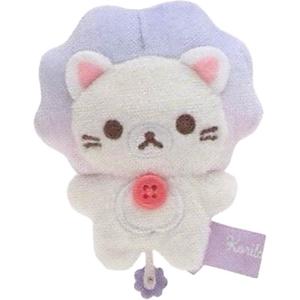 Плюшевая кукла SAN X Relaxed Bear Sky Cotton Candy, высота 7-8,5 см SAN-X