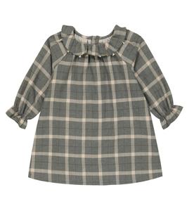 Платье из хлопка в клетку Baby Teale Bonpoint, Girs Chine Clair