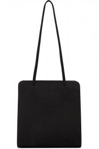 Fane Черная льняная сумка