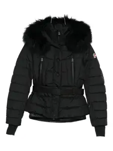 Куртка с поясом Moncler Grenoble, черный