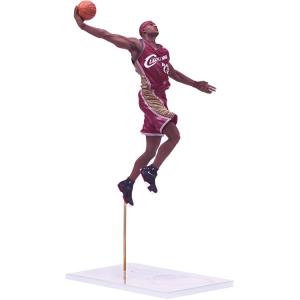 Lebron james maikfan nba коллекция 7, фигурка tackler dunk 15.2 см McFARLANE