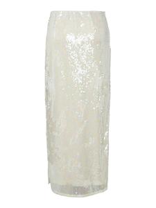 Юбка макси стандартный крой Sequina 26037771 Yas, экрю