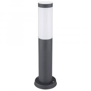 Уличный светодиодный светильник, нержавеющая сталь, серебристый Globo Lighting, антрацит