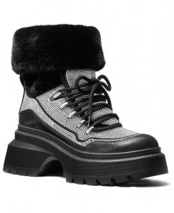 Женские сапоги Shiloh с круглым носком Michael Kors, Black