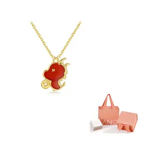 Агатовое и халцедоновое ожерелье Women's FANCI