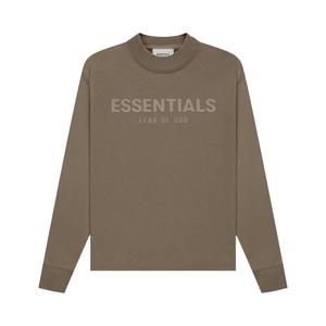 Детская футболка с длинными рукавами Fear of God Essentials Harvest