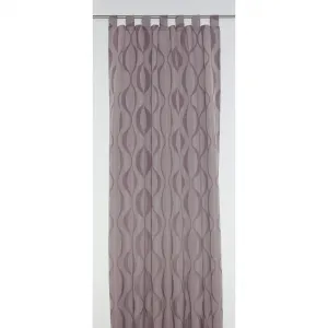 Шторка Varallo с петлями, 1 шт. Wirth, фиолетовый