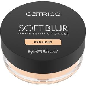 Пудра для лица soft blur matte setting Catrice, 020 - light, вес 8 гр.