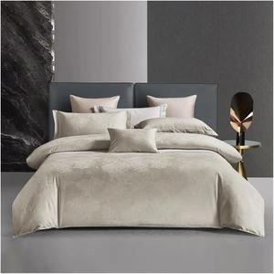 YUSIWOAL Комплект постельного белья из египетского хлопка с винтажным жаккардовым узором