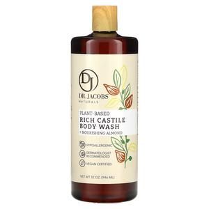 Гель для душа Dr. Jacobs Naturals питательный миндаль, 946 мл
