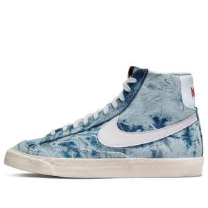 Кроссовки blazer mid '77 'washed denim' Nike, синий