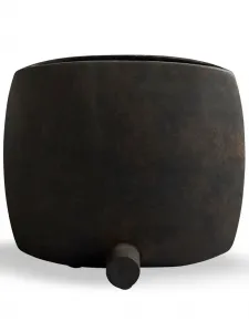 Квадратная ваза guggenheim, 26х30х18,5 см, 101 Copenhagen, коричневый