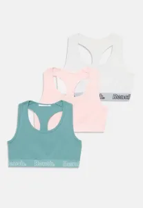 3 бюстгальтера в упаковке Bench, Rosa/Weiß
