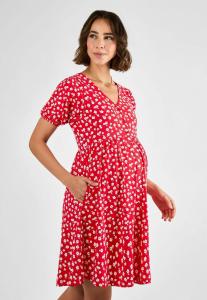 Платье из джерси JoJo Maman Bébé, красный