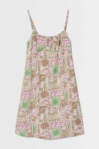 Roxy Детское платье PARTY ALL TIME, бежевый