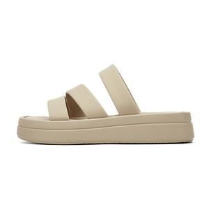 JOSINY ПВХ Поливинилхлоридные шлепанцы женские бежевые, цвет Beige