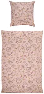 Постельное белье из фланели, 155x220 см, оранжевое Estella, оранжевый