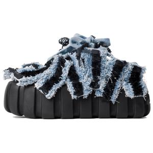 NUTTINESS Низкие женские кроссовки для скейтбординга, джинсовые, сине-черные