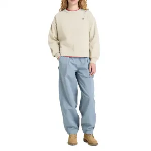 Timberland Свитшот Women's Light Khaki Crew Neck Moderate Regular