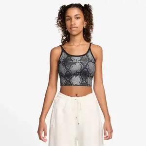 Женская футболка Jordan SPT AOP Crop Tank Nike, черный