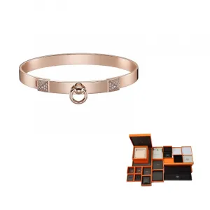 HERMES Браслет Rose Gold Bangles Unisex